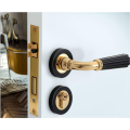 Fancy Door Griffe American Stummes Split Lock Moderne und einfache Design Türschloss